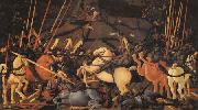 UCCELLO, Paolo Teh Battle of San Romano painting